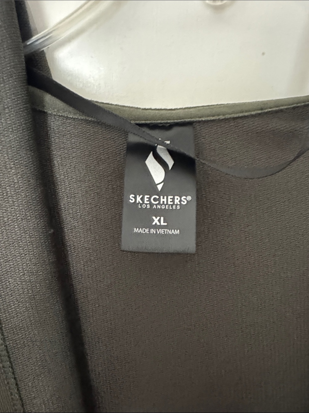 Skechers Olive Open-Front Hooded Utility Jacket - Picture 2 of 3